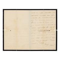 LINCOLN, Mary Todd (1818-1882). Autograph letter signed ("Mrs. L.") to Alexander Williamson. Chicago, 30 November 1866.