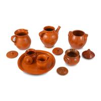 Seven Jugtown Pottery Vessels