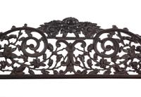 A Chinese Export Carved Hardwood Sofa