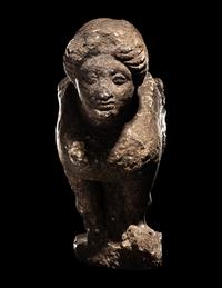 A Greco-Phoenician Limestone Sphinx