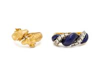 COLLECTION OF YELLOW GOLD RINGS
