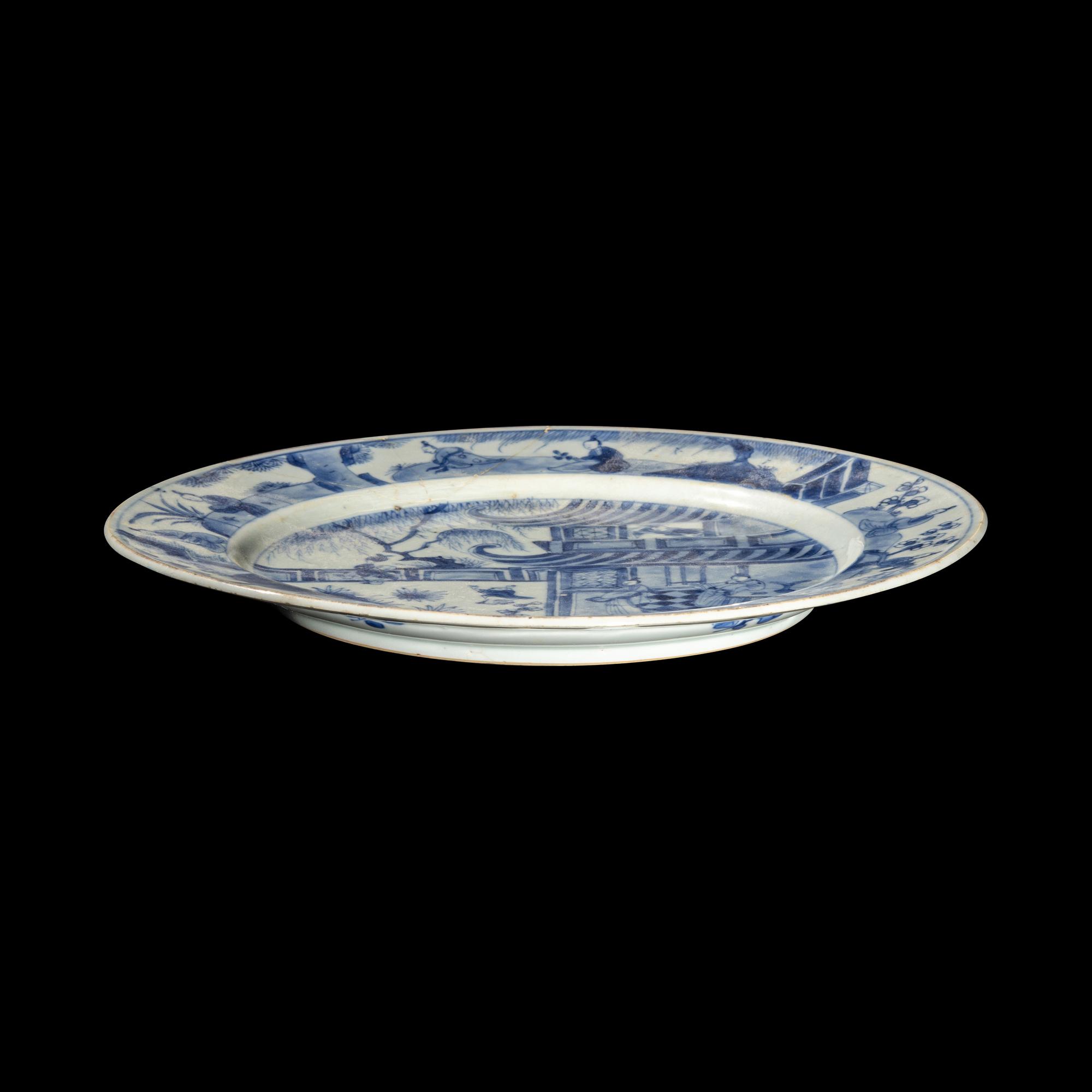 Seven Chinese Porcelain Plates, 18th Century 清中期 賞盤七件