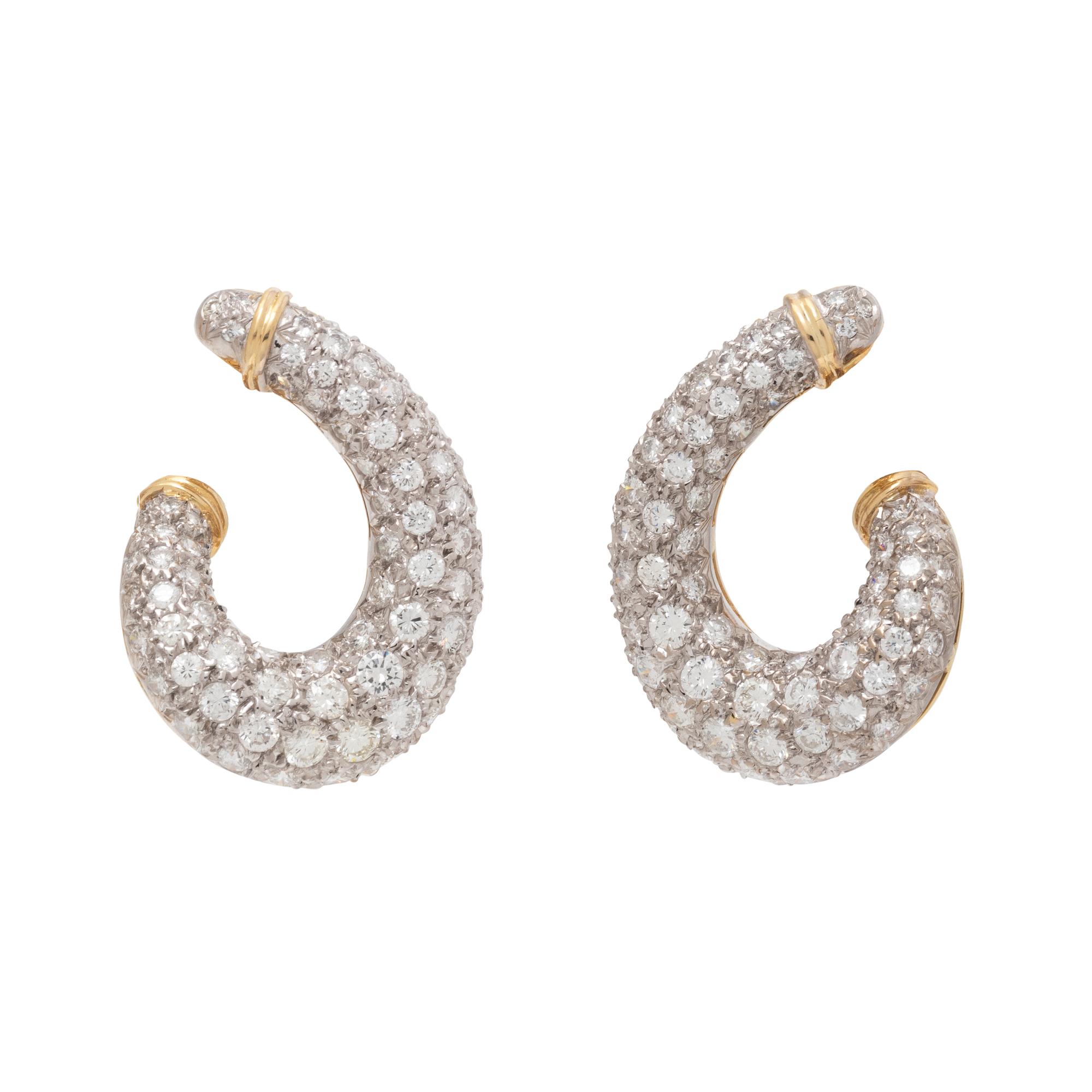 DIAMOND EARCLIPS