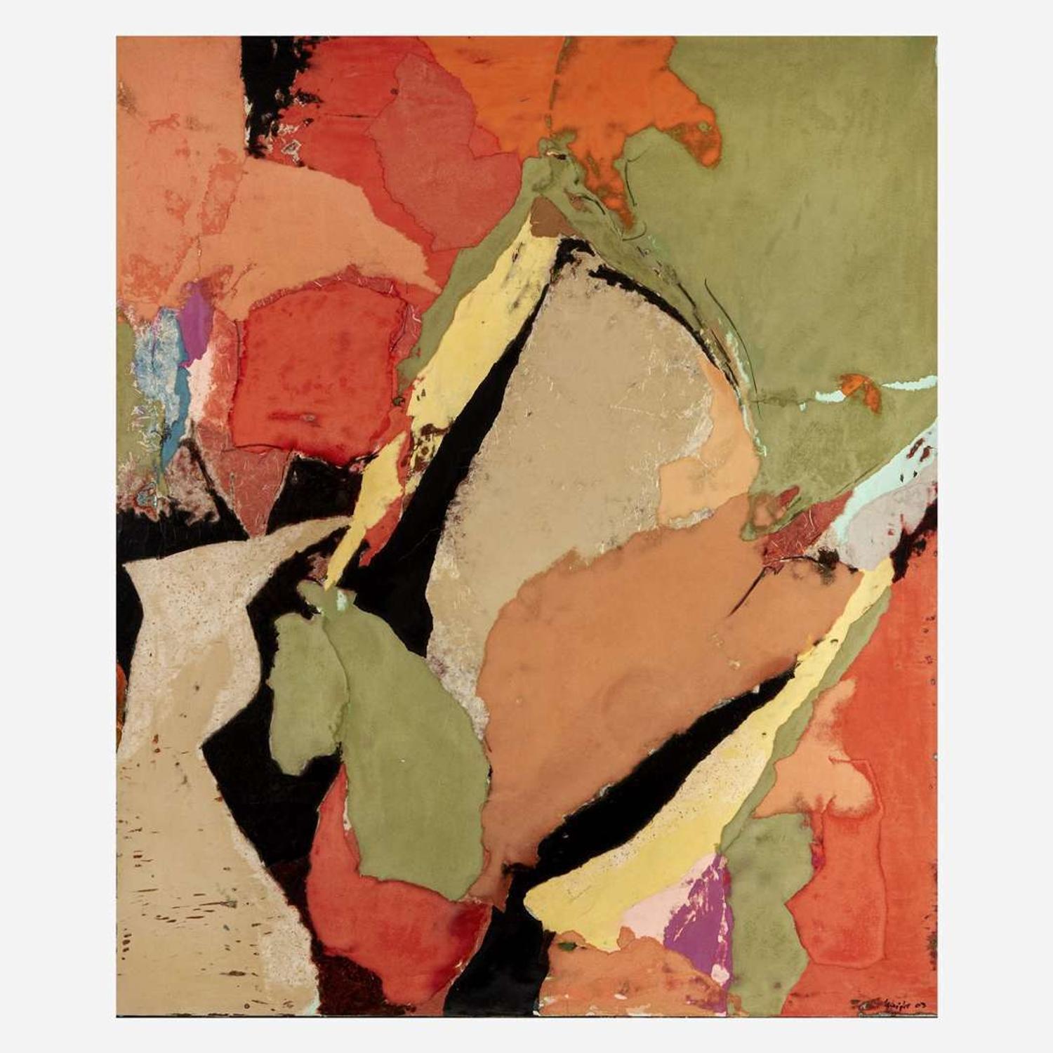 Michael Wright (American, B. 1931) Half and Half