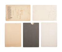 [EARLY PHOTOGRAPHY]. 83 cabinet & large format photos, incl. children, families, students, & a band