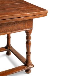 A Spanish Baroque Walnut Table