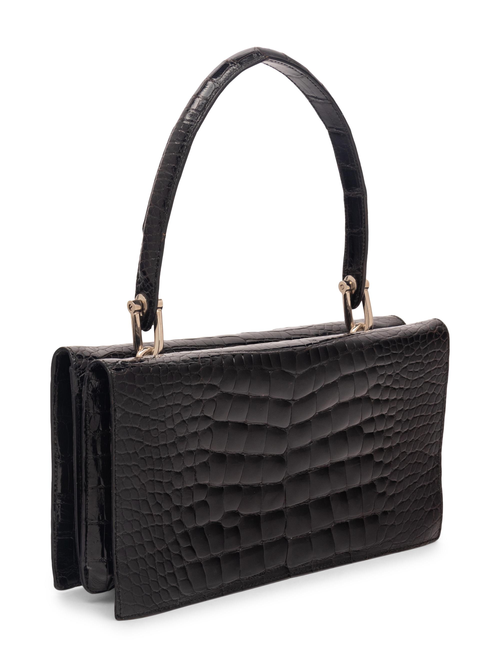 Gianfranco Ferré Crocodile Handbag
