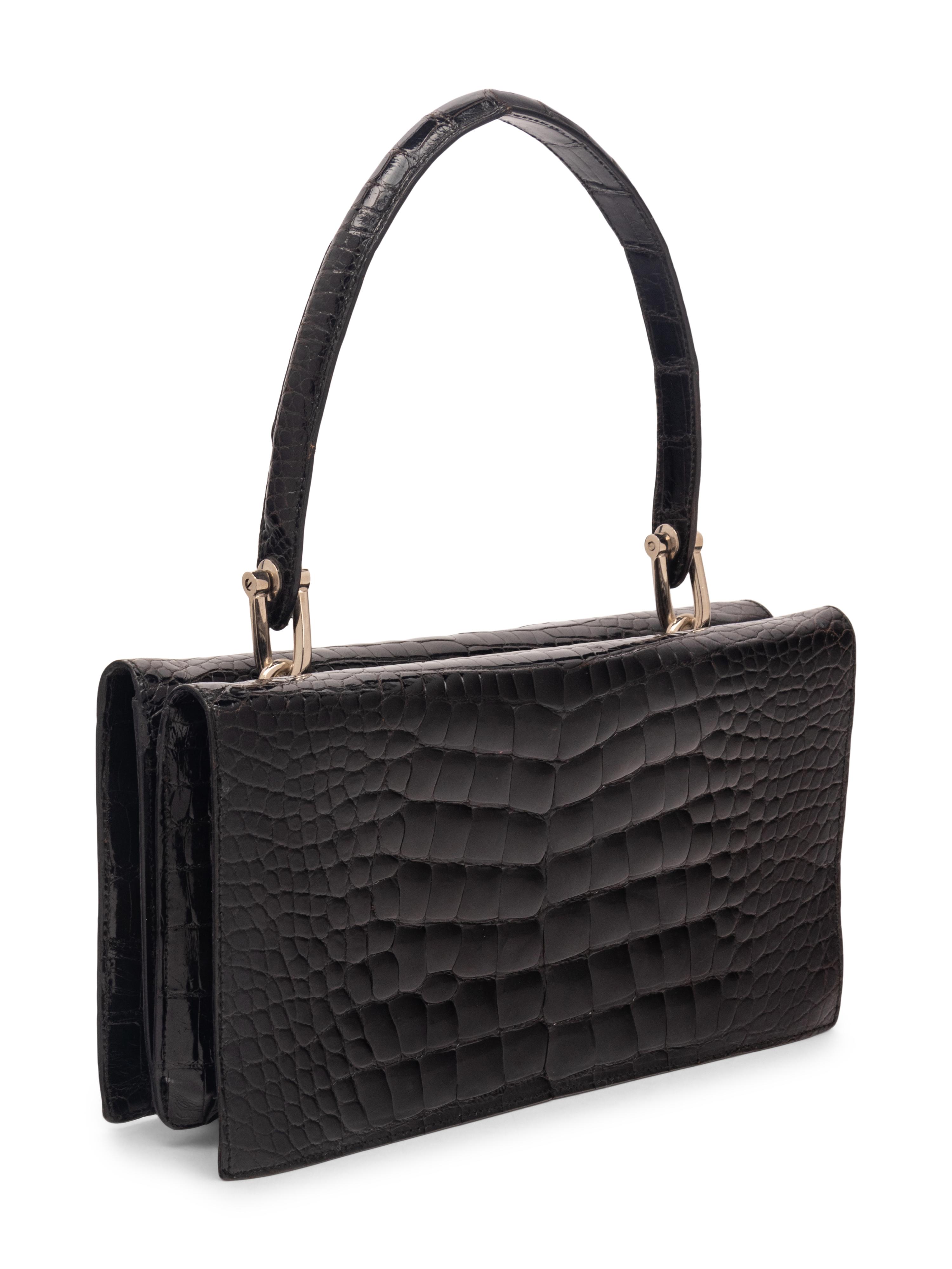 Gianfranco Ferré Crocodile Handbag