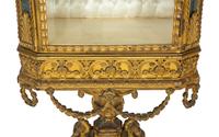 A Pair of Napoleon III Gilt Bronze Vitrines
