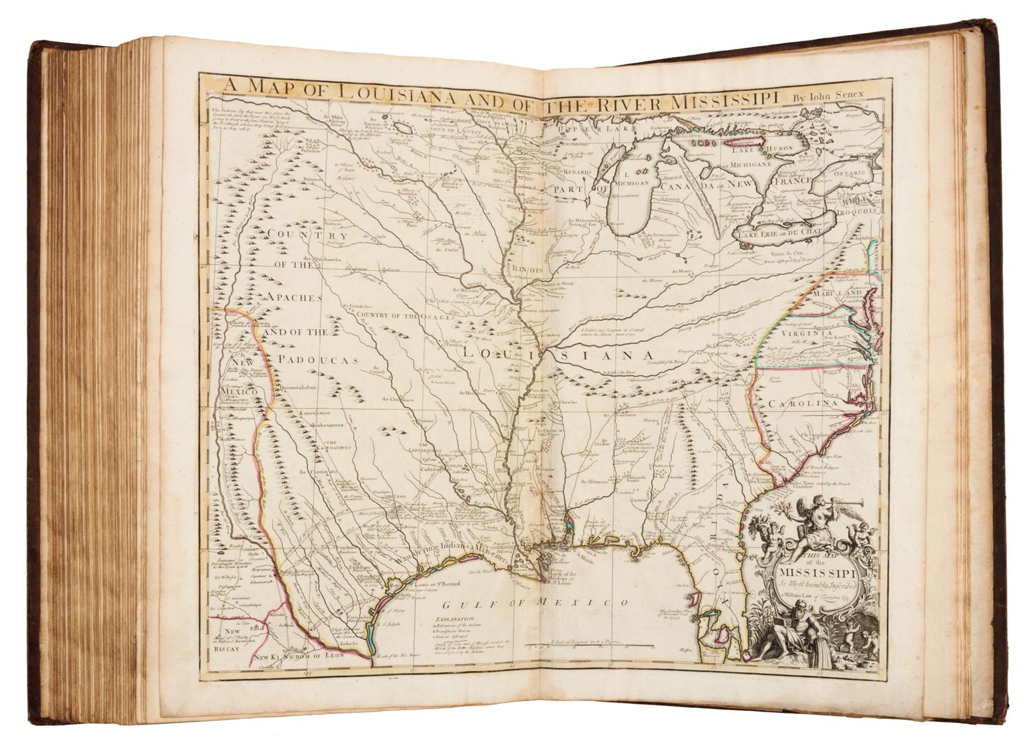 [SENEX, John]. A New General Atlas. London: for Daniel Browne, 1721.