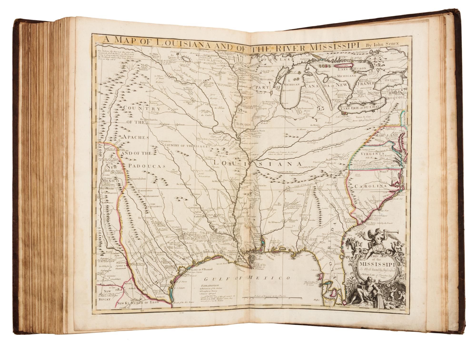 [SENEX, John]. A New General Atlas. London: for Daniel Browne, 1721.