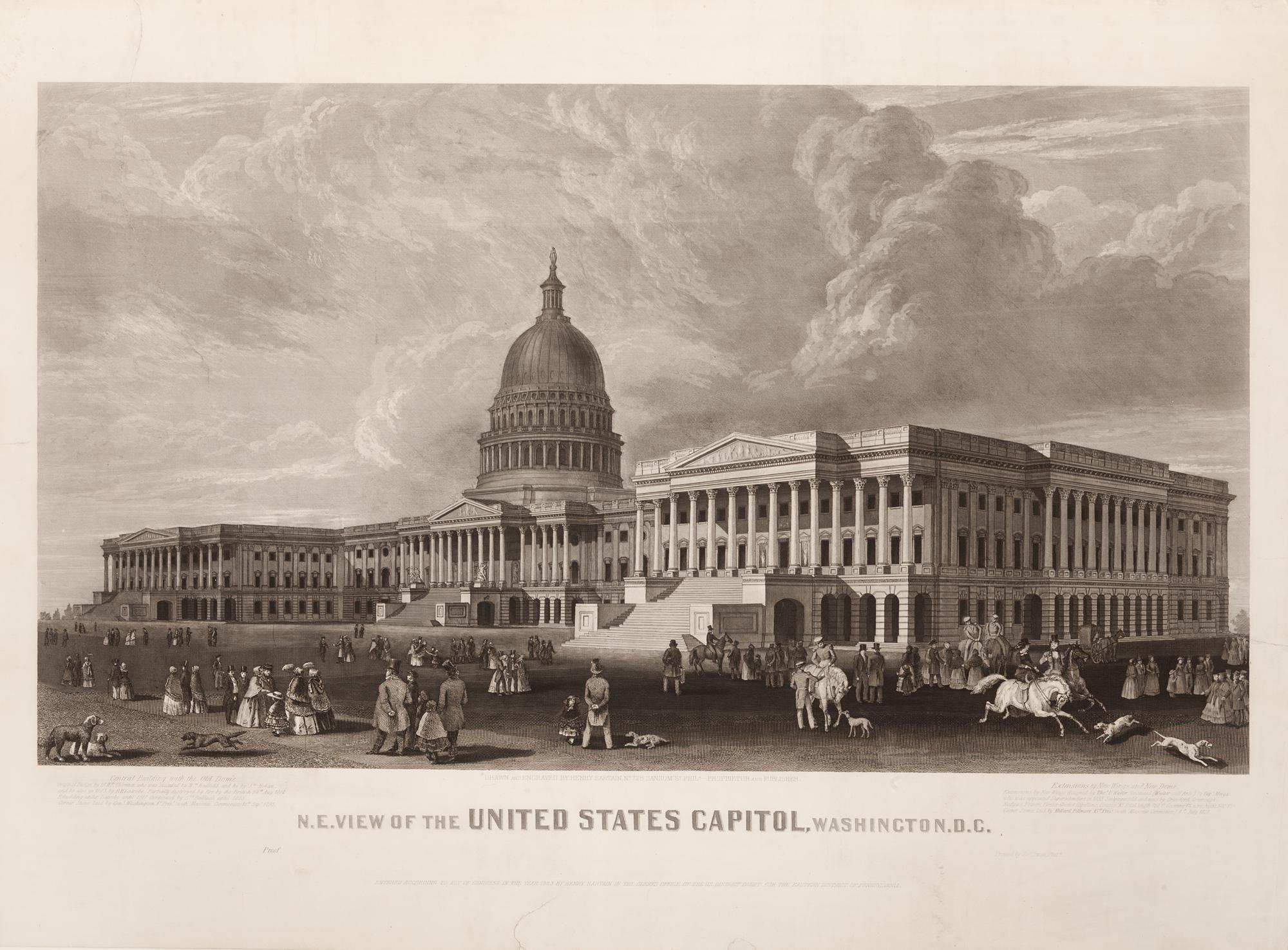 [WASHINGTON D. C.]. SARTAIN, Henry (1833-1895).