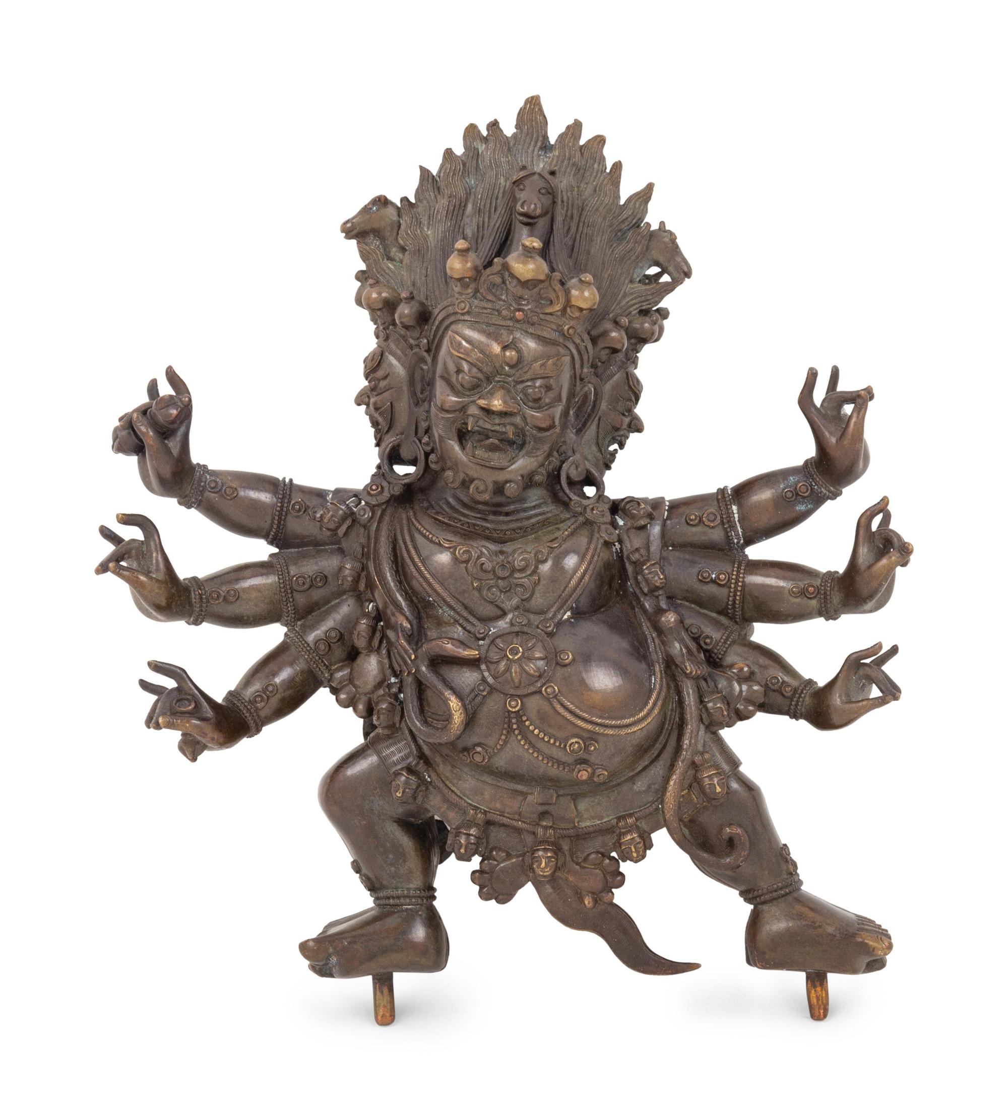 A Sino-Tibetan Bronze Figure