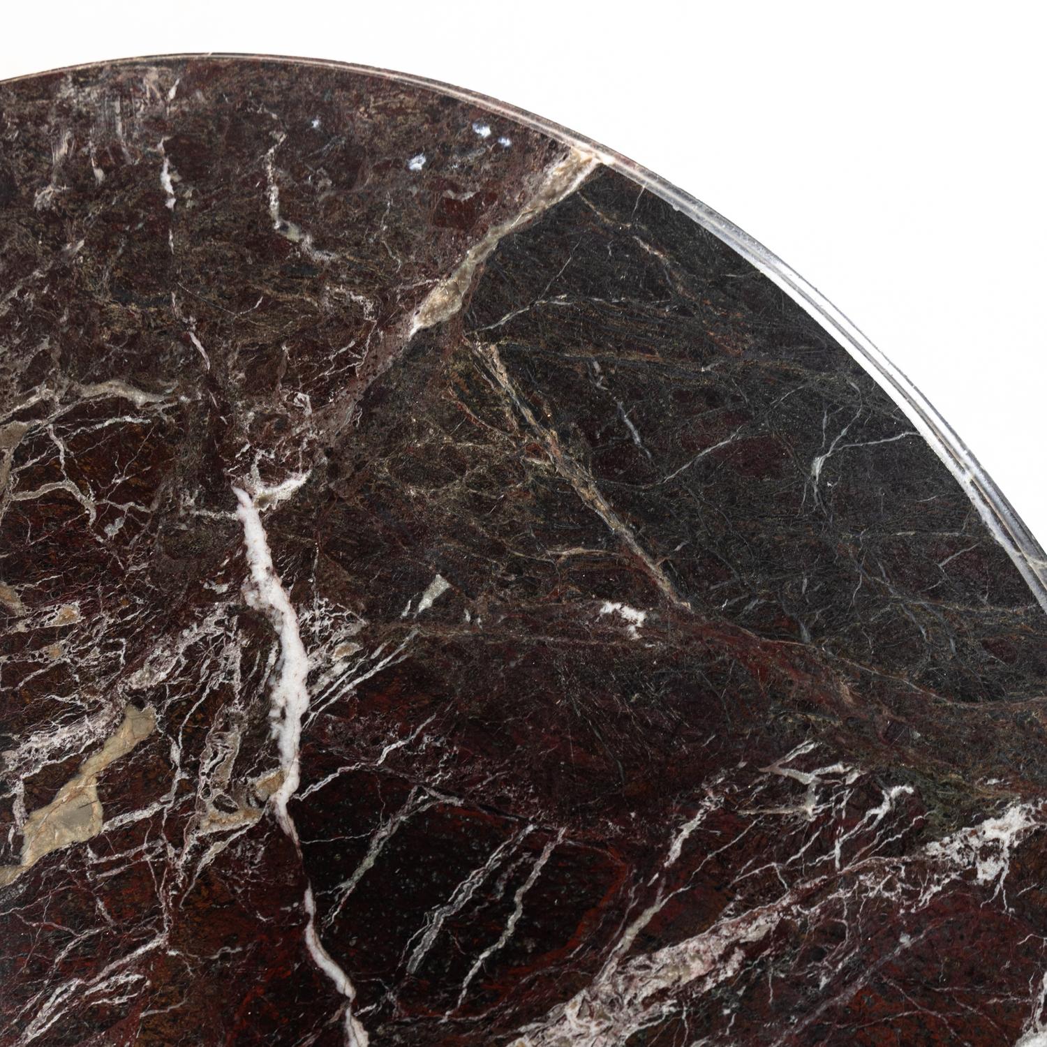 A Neoclassical Style Parcel Gilt Marble-Top Console Table