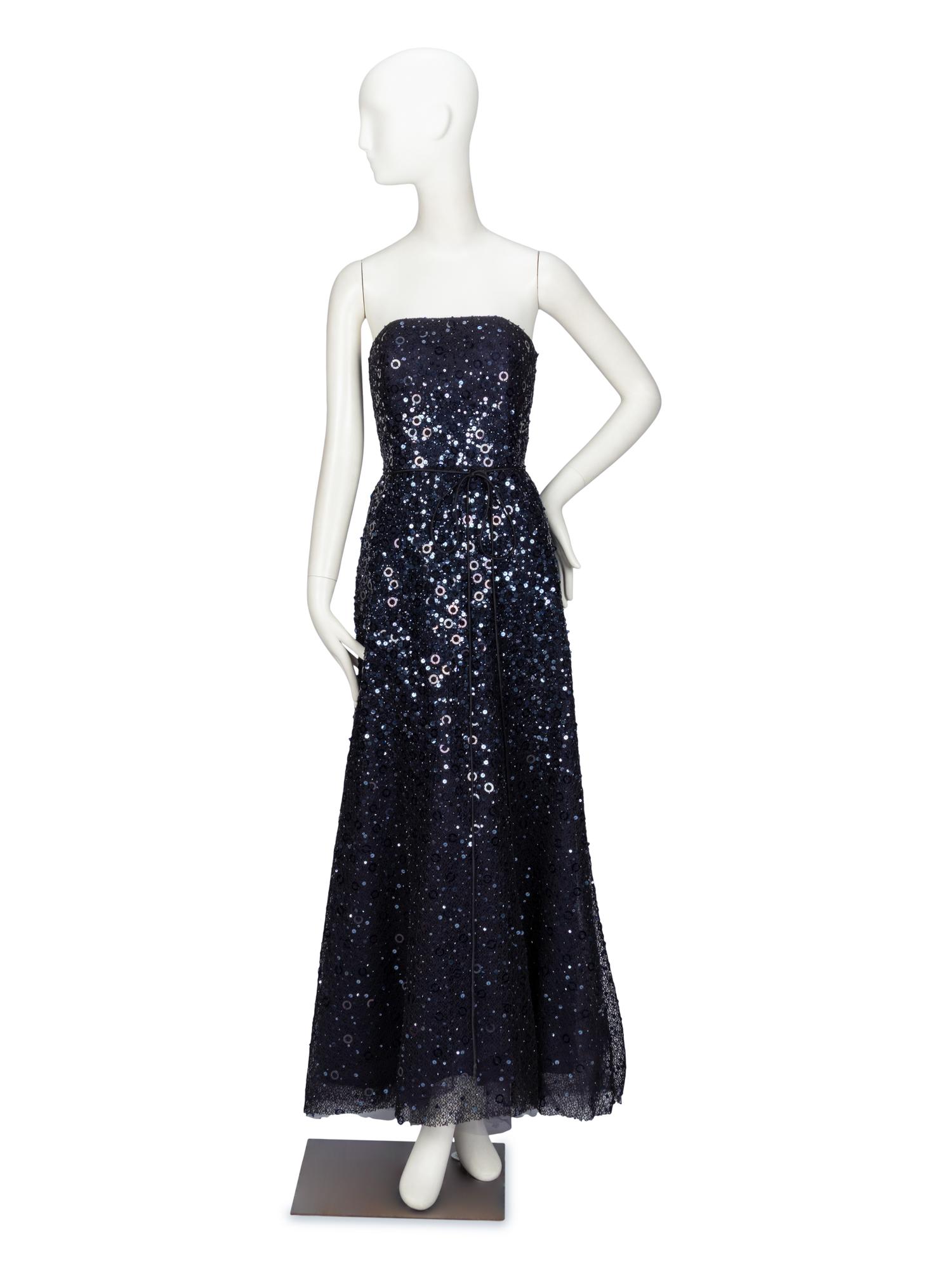 Pilar Rossi, Sequined Evening Gown