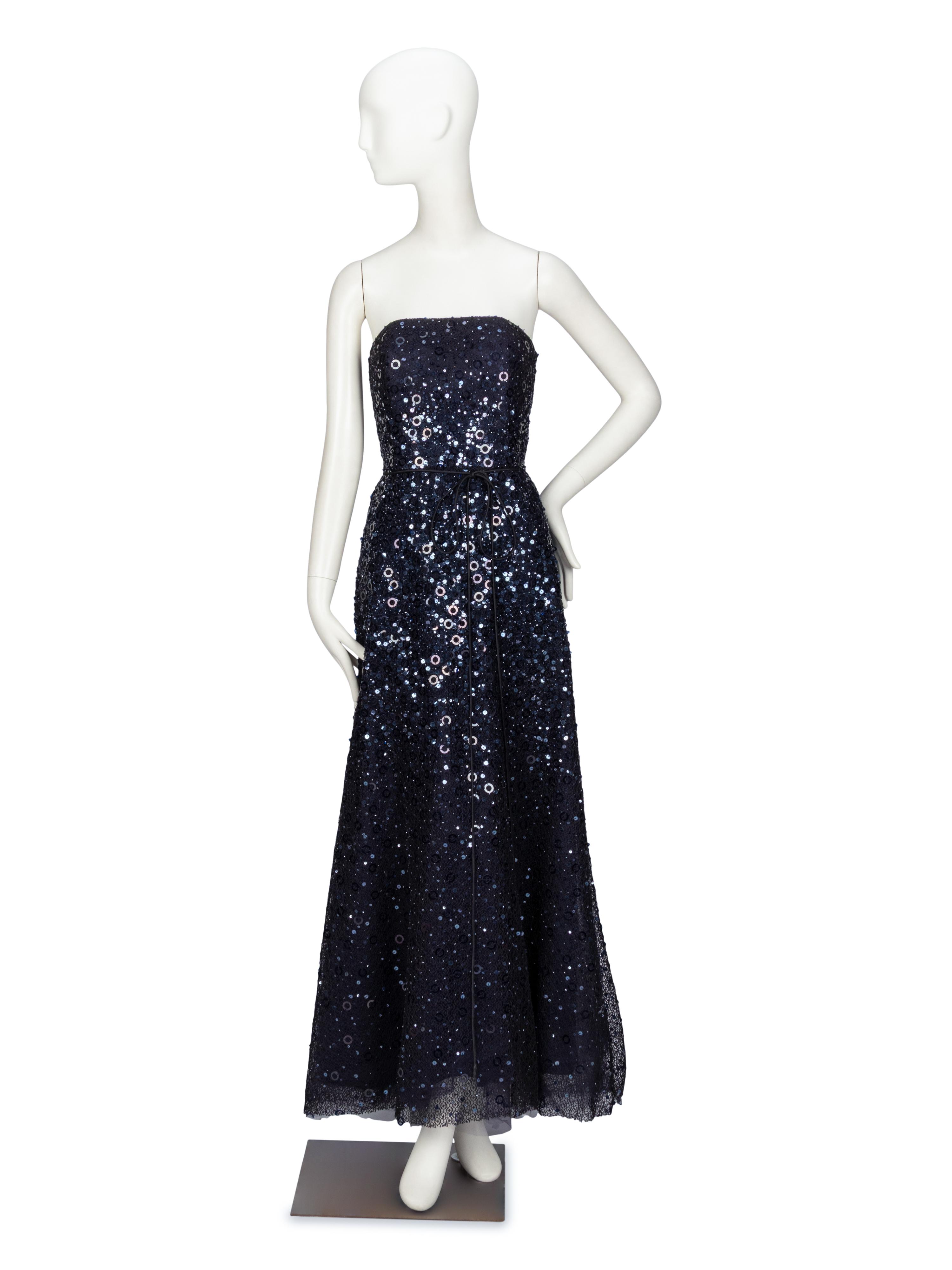 Pilar Rossi, Sequined Evening Gown