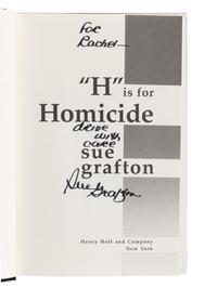 GRAFTON, Sue (1940-2017). A group of 4 FIRST EDITION, FIRST ISSUES by Grafton from the Alphabet Series featuring Kinsey Millhone, MOST SIGNED, comprising: