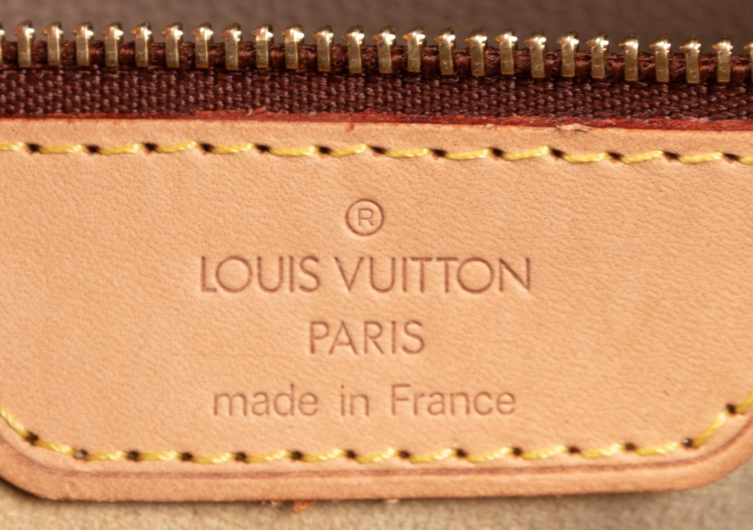 Two Designer Tote Bags: One Louis Vuitton, One Goyard