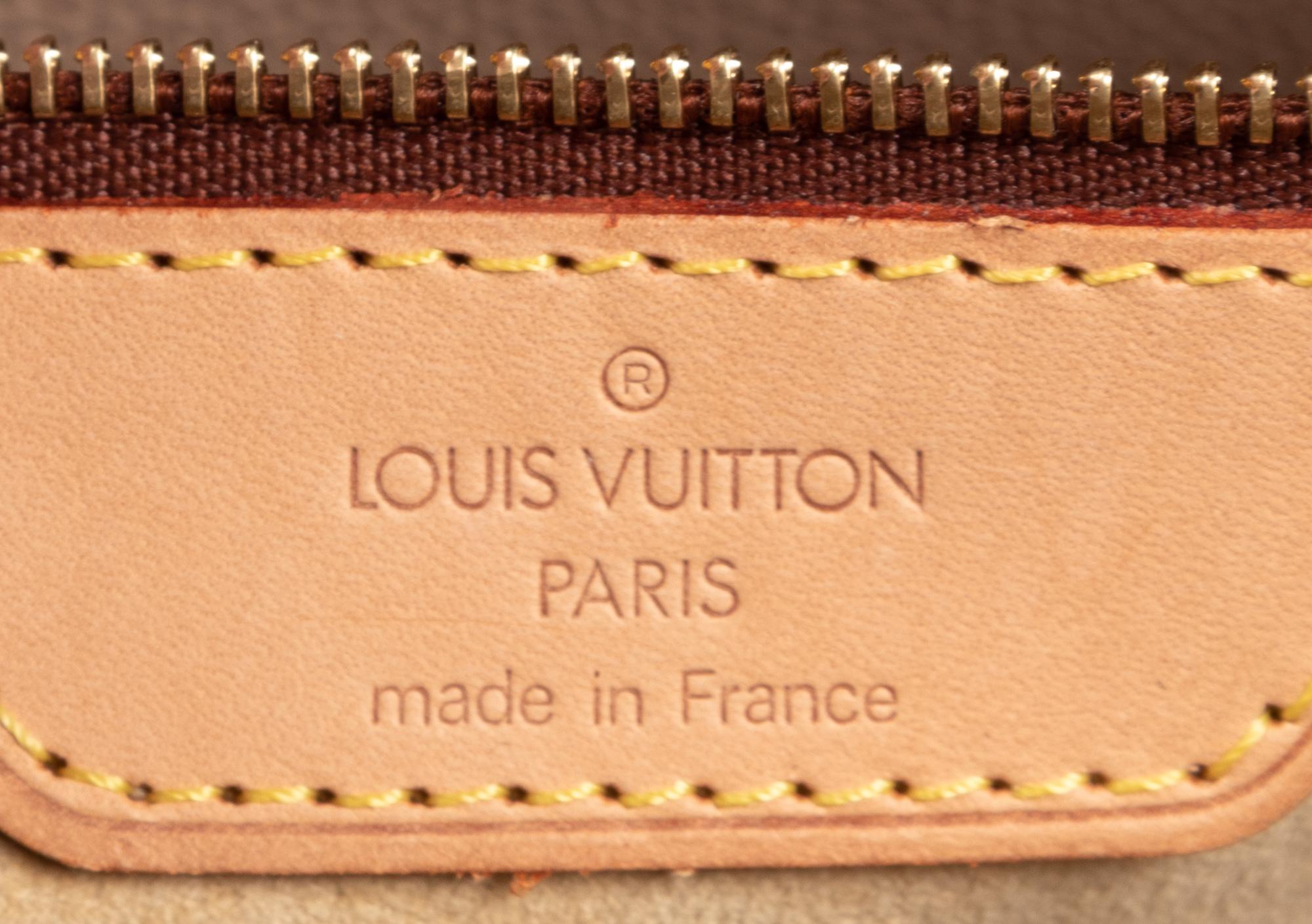 Two Designer Tote Bags: One Louis Vuitton, One Goyard