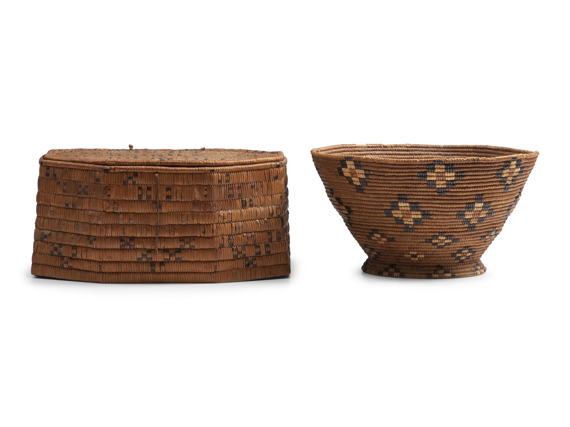 Salish Imbricated Baskets