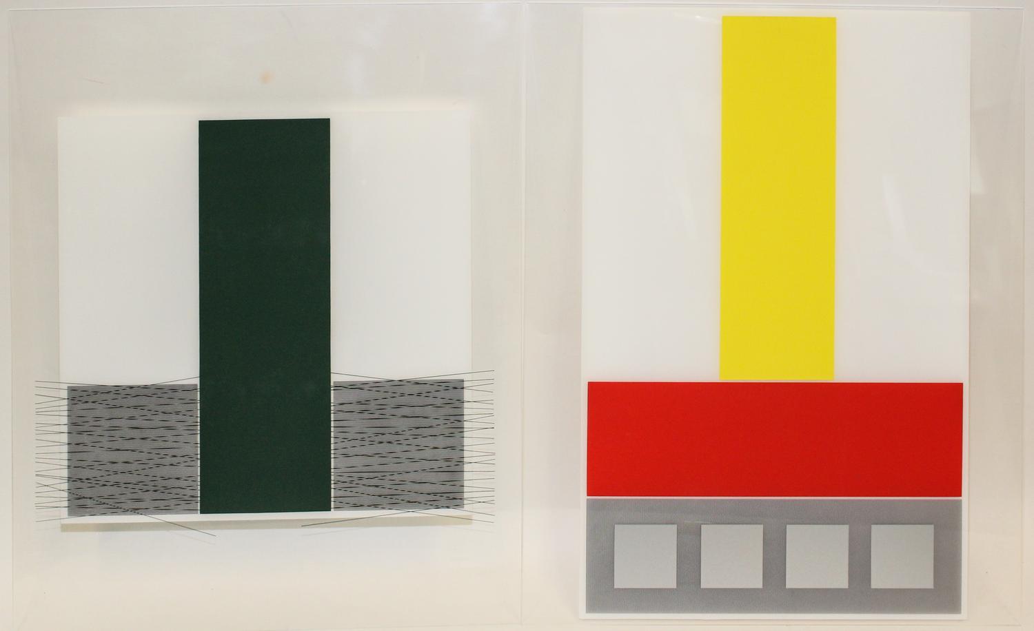 Seong Moy, (Chinese, 1921-2013), Untitled (in four parts)