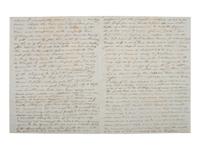 [GOLD RUSH]. Letter describing the arduous overland journey from Ft. Laramie to California, 1851.