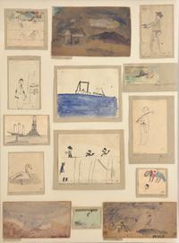 History of Bunny Rabbit and Thirteen Other Childhood Drawings (14)
