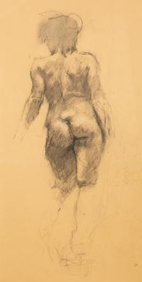 Untitled Nude Models (Three Framed Works)