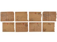 [BUSINESS] -- [OHIO]. Assortment of 19th-20th century letters, documents and account books, highlighted by a Sidney Hall map of the United States and World War I correspondence.
