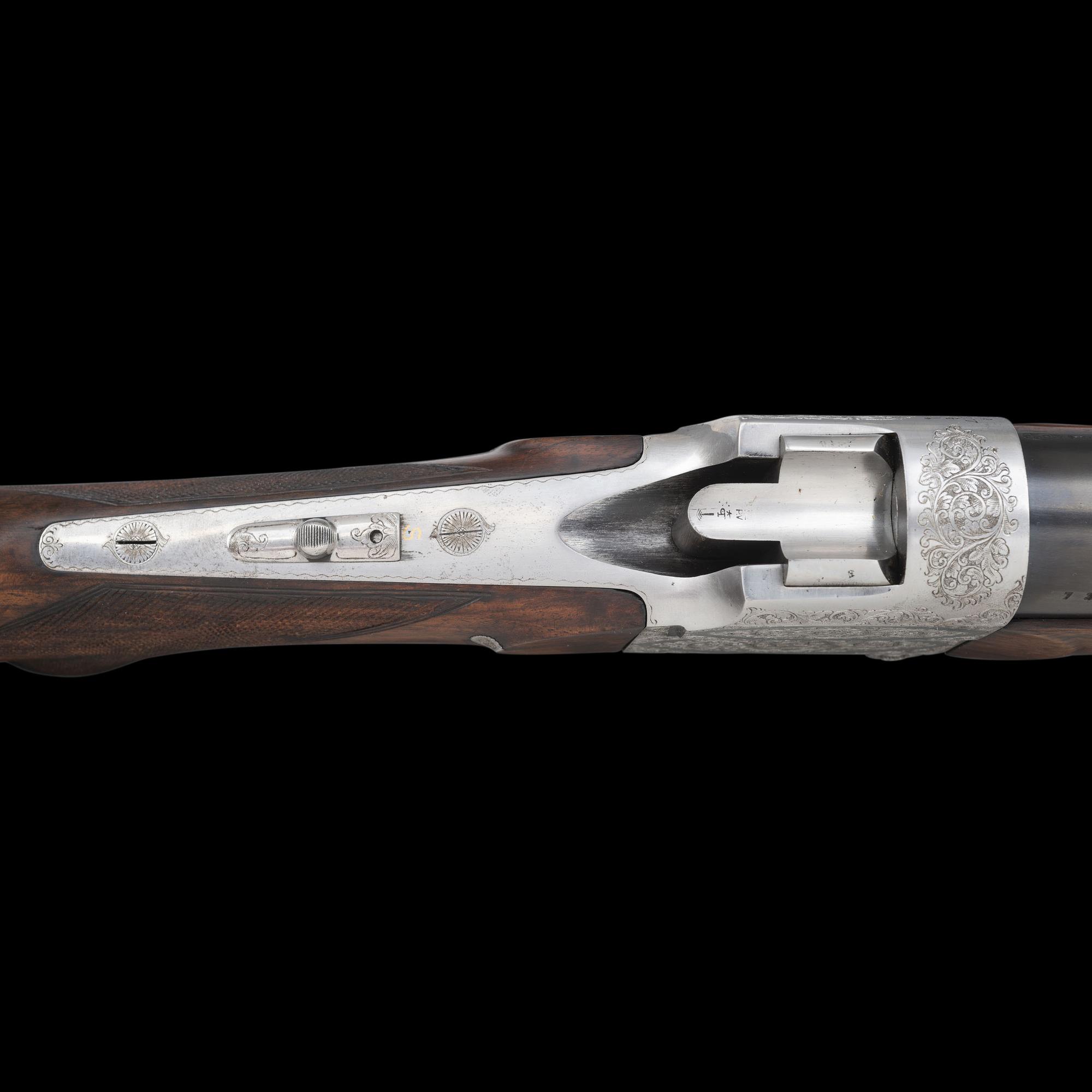 **Belgian .600 Nitro Express No. 5 Size Farquharson Rifle Made for the Comte De Lalaing