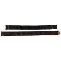 Two Blue US Mills Cartridge Belts: 1 Double Row Krag and 1 Single Row .45-70
