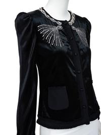 Two Embellished Jackets: One Ungaro, One Oscar de la Renta, 2000-20s