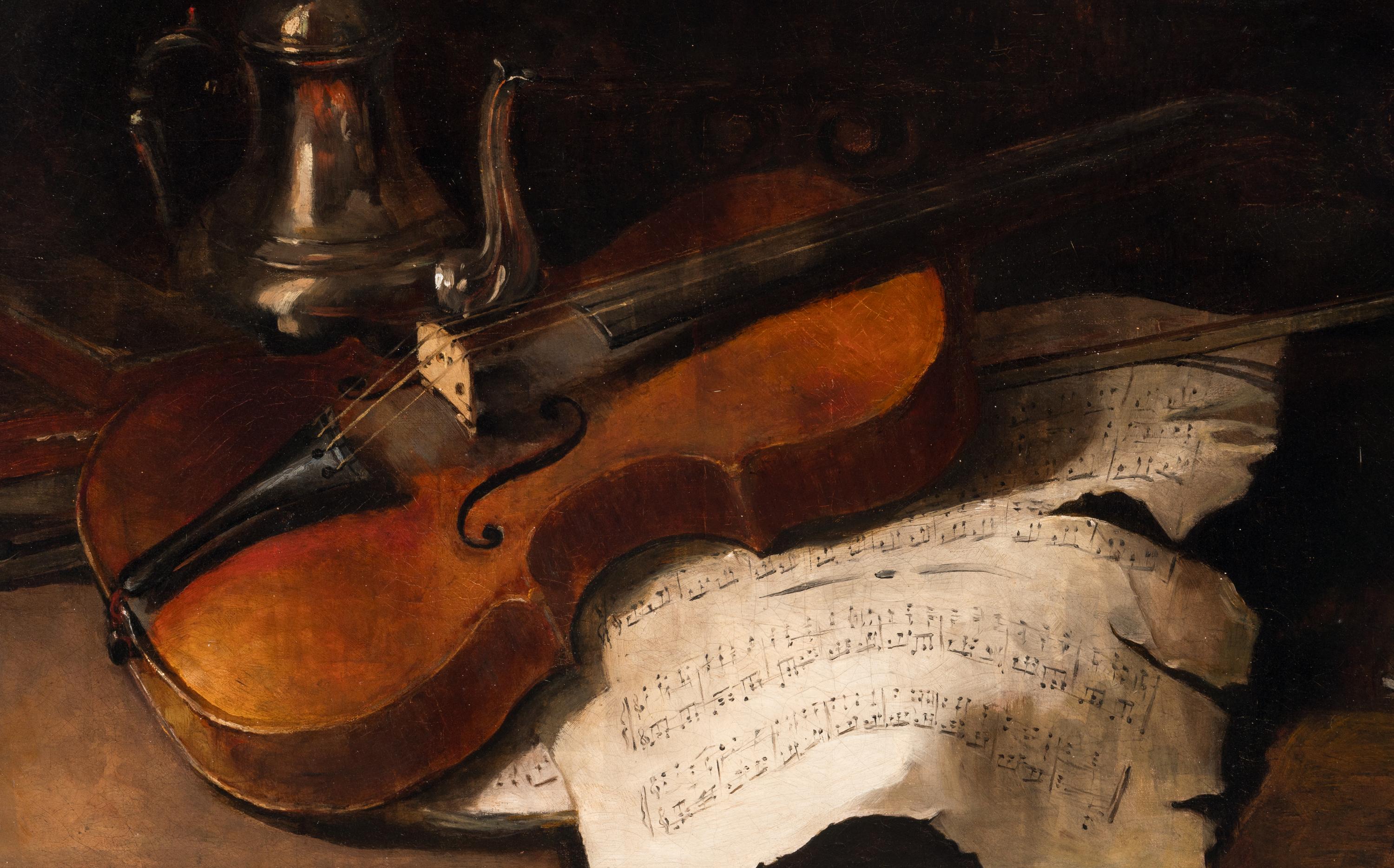 Nature morte au violin , 1887