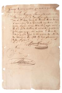 [SLAVERY & ABOLITION - CUBA]. A group of 11 manumission and sale documents for enslaved persons in Cuba.
