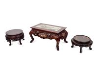 Three Chinese Hardwood Stands