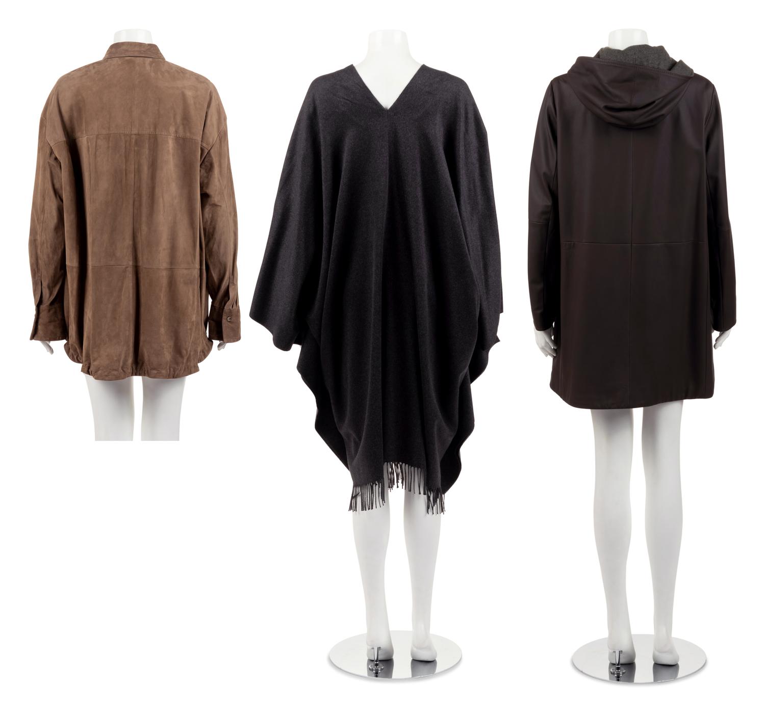 Four Coats and One Shirt: Two Brunello, Two Loro Piana, One Ralph Lauren