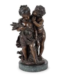 Boy Whispering to a Girl
