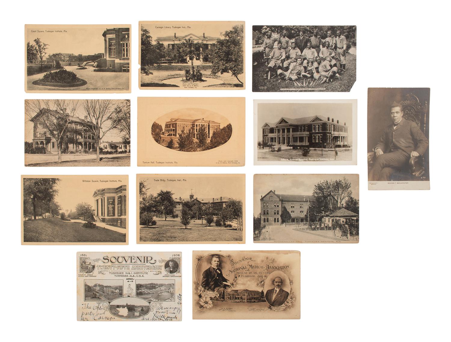 [EDUCATION]. WASHINGTON, Booker T. (1856-1915). ALS as Principal of Tuskegee Institute on school letterhead. 17 April 1913.