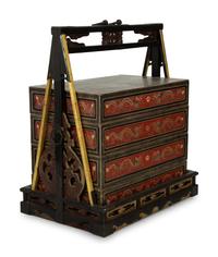 A Chinese Painted and Lacquer Marriage Chest — EARLY 20TH CENTURY