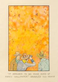 Glen Baxter, (British, b. 1944), Old Travis, 1982