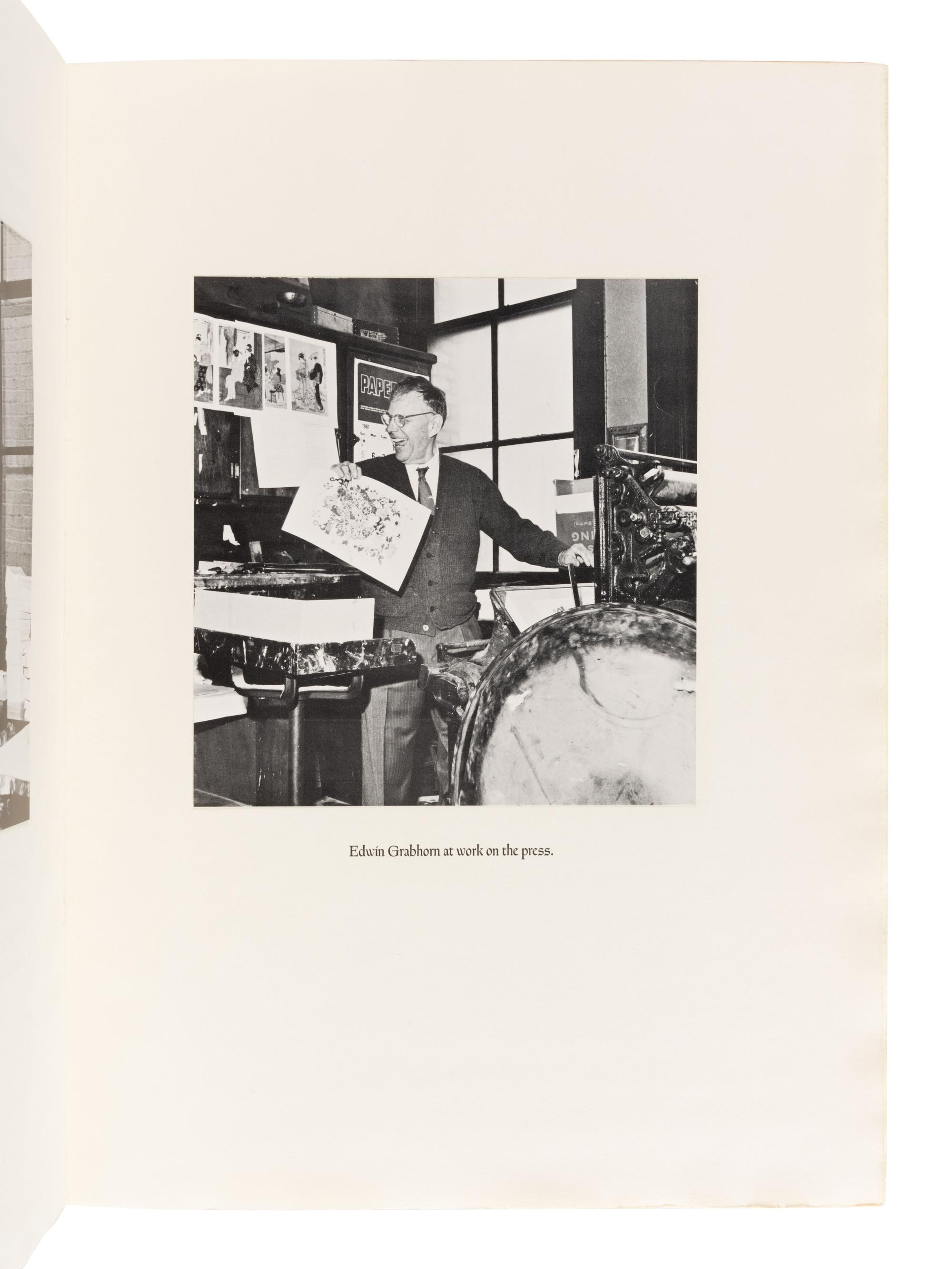 [GRABHORN PRESS]. MAGEE, David (1905-1977). In Memorium Edwin Grabhorn. 1889-1968 . San Francisco: The Grabhorn Press, 1969.
