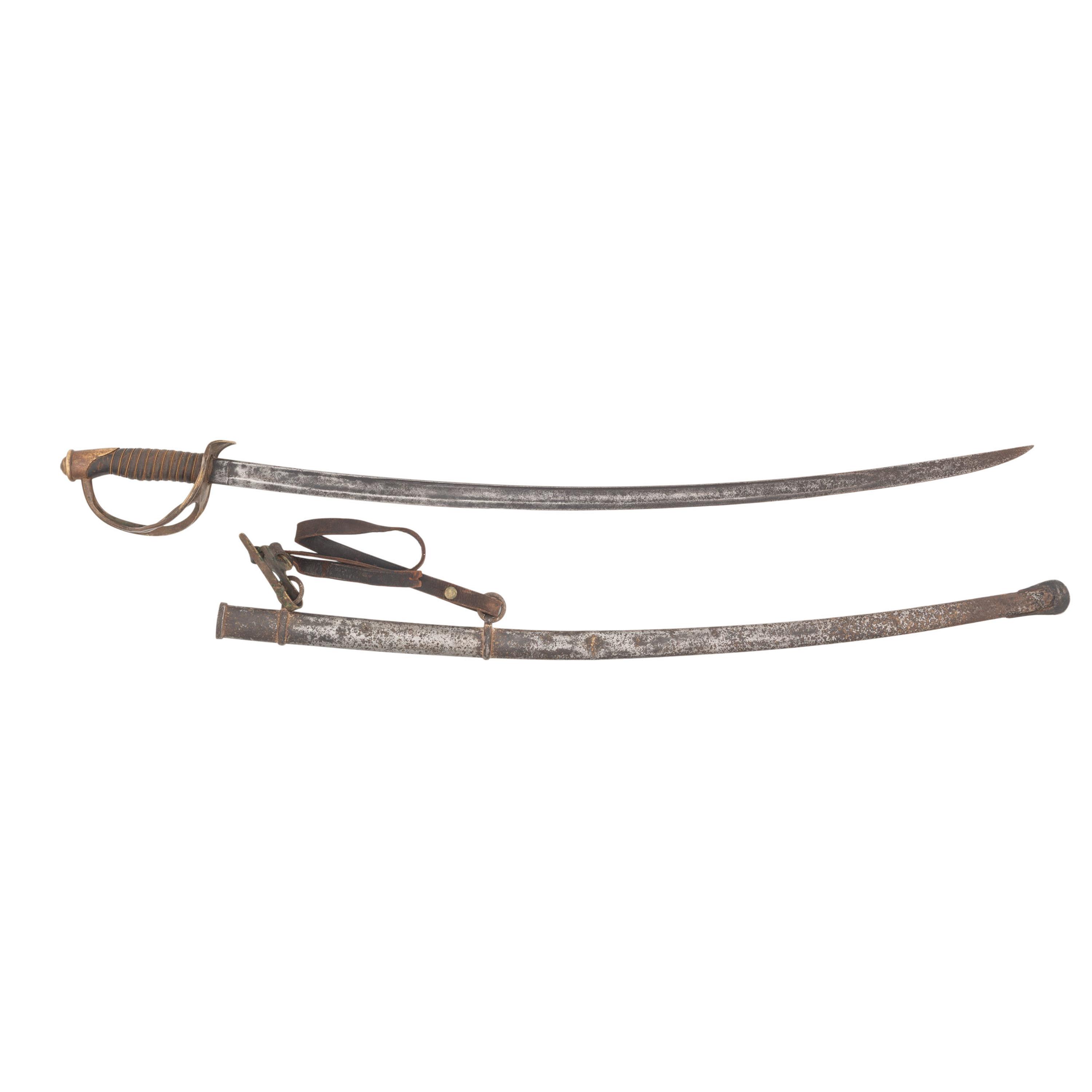 Relic 1861 Dated US Model 1860 Light Cavalry Saber by Ames