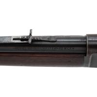 ** Winchester Model 1892 with Button Magazine and Replaced Barrel