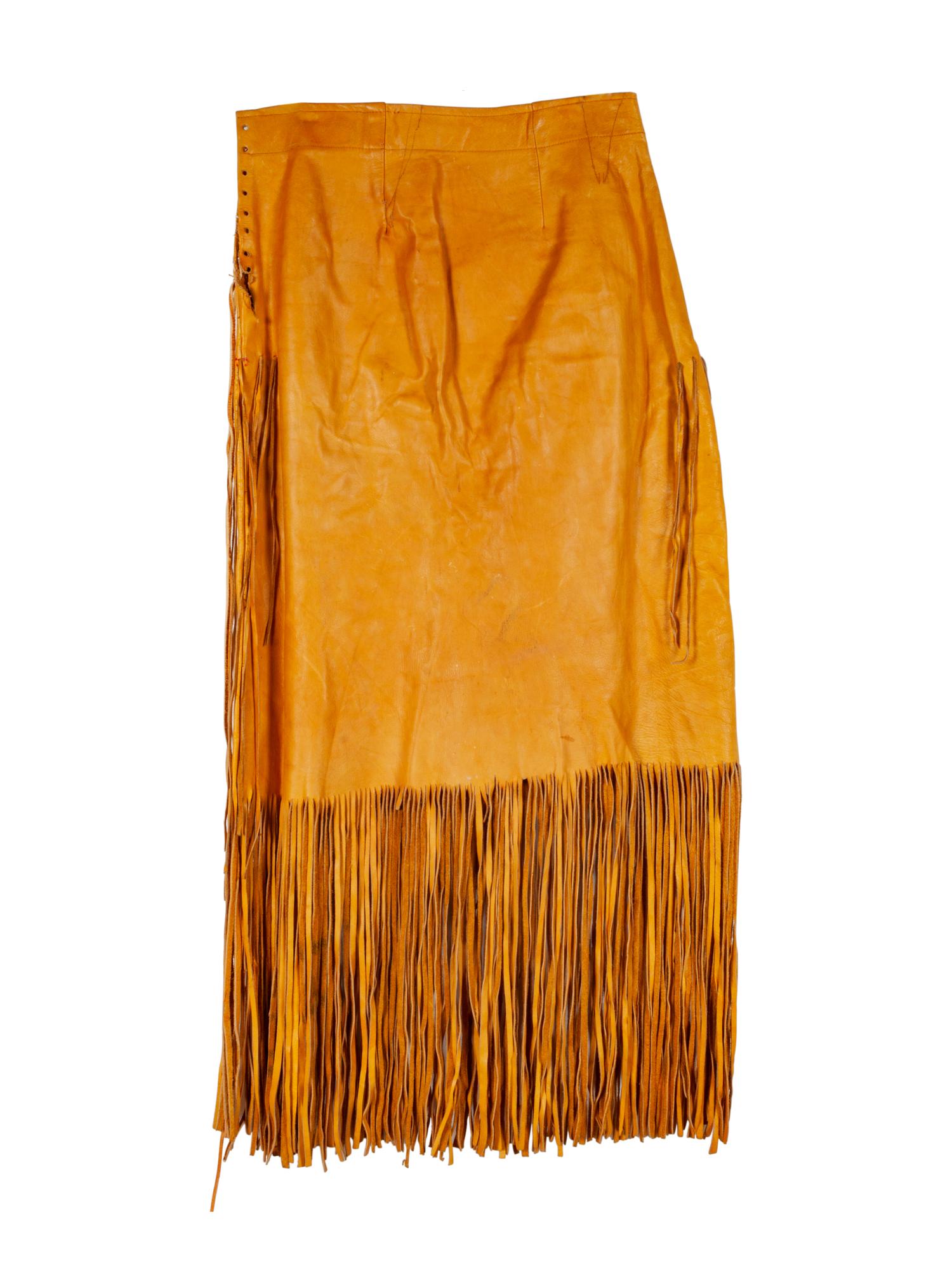 Women's Red Leather Beaded Jacket with Fringe, by Patricia Wolf, Texas, size 8