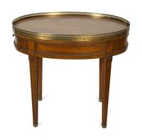 A Louis XVI Style Mahogany Side Table