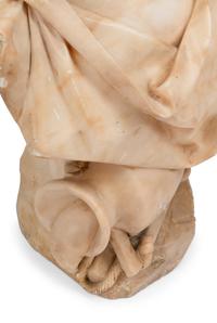 An Italian Alabaster Bust