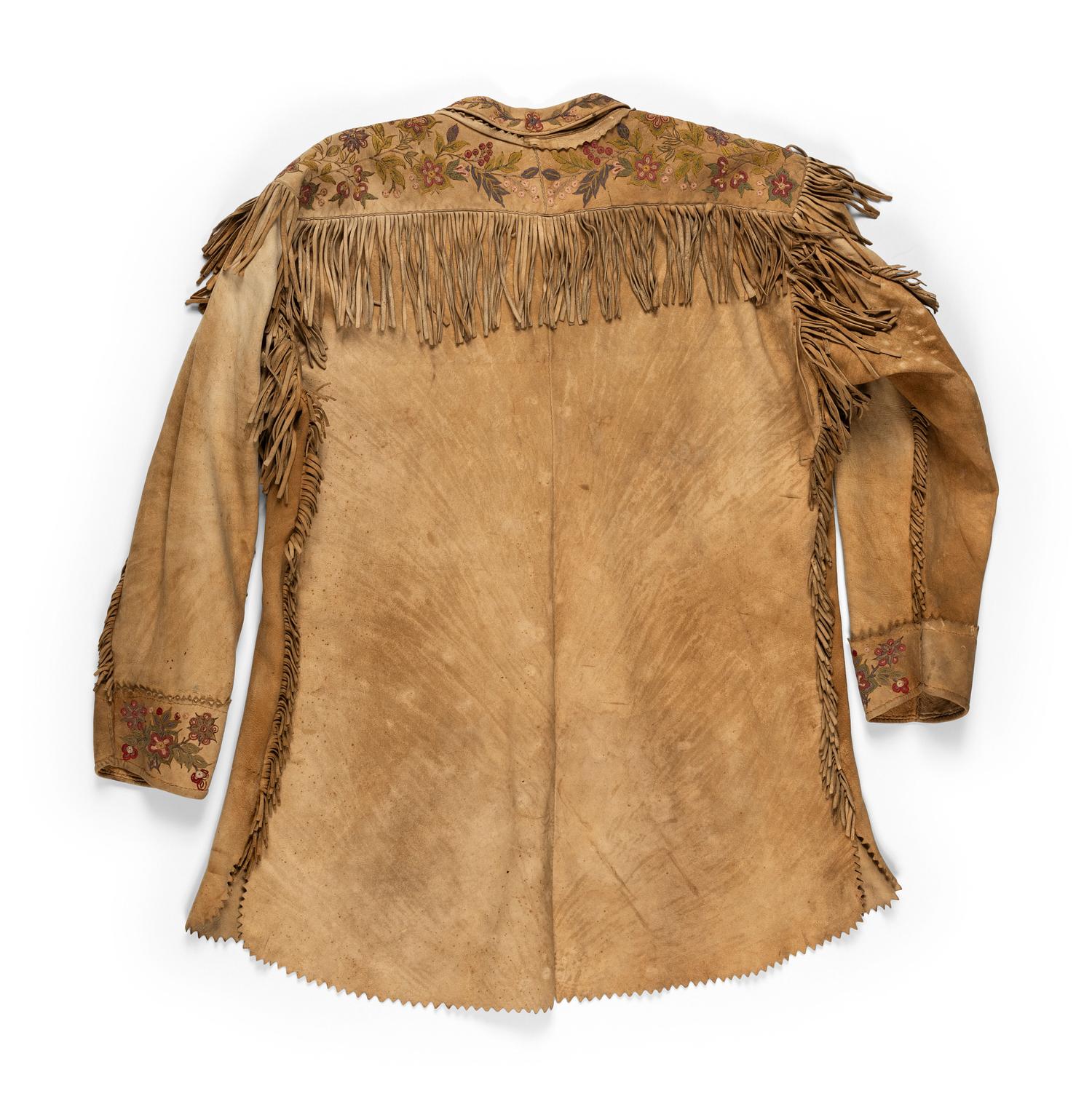 Metis Embroidered Hide Jacket