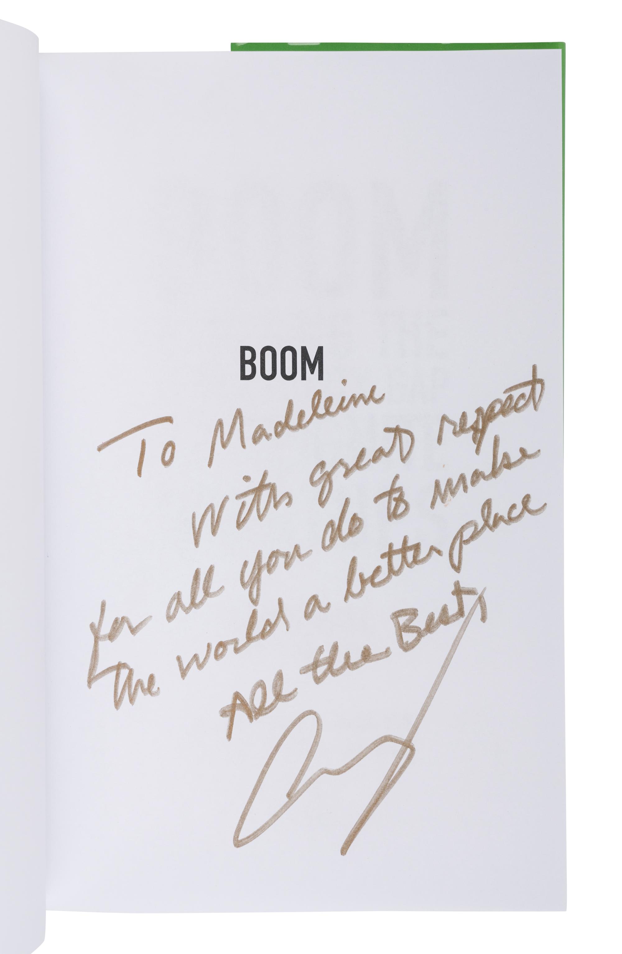 MEDIA & TECH A group of 6 works, a few INSCRIBED TO SECRETARY ALBRIGHT: