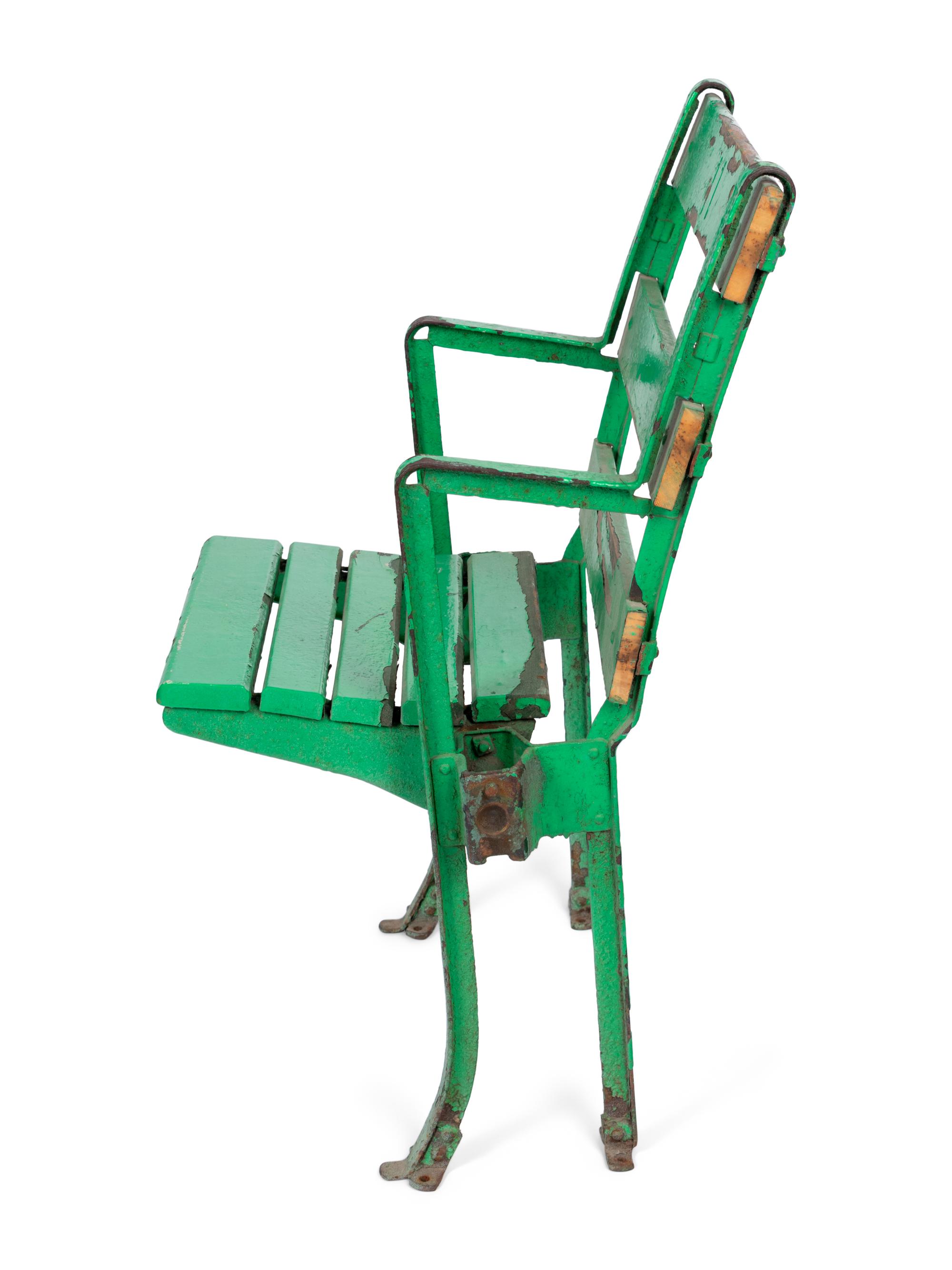 A Vintage Chicago White Sox Original Old Comiskey Park Stadium Seat,