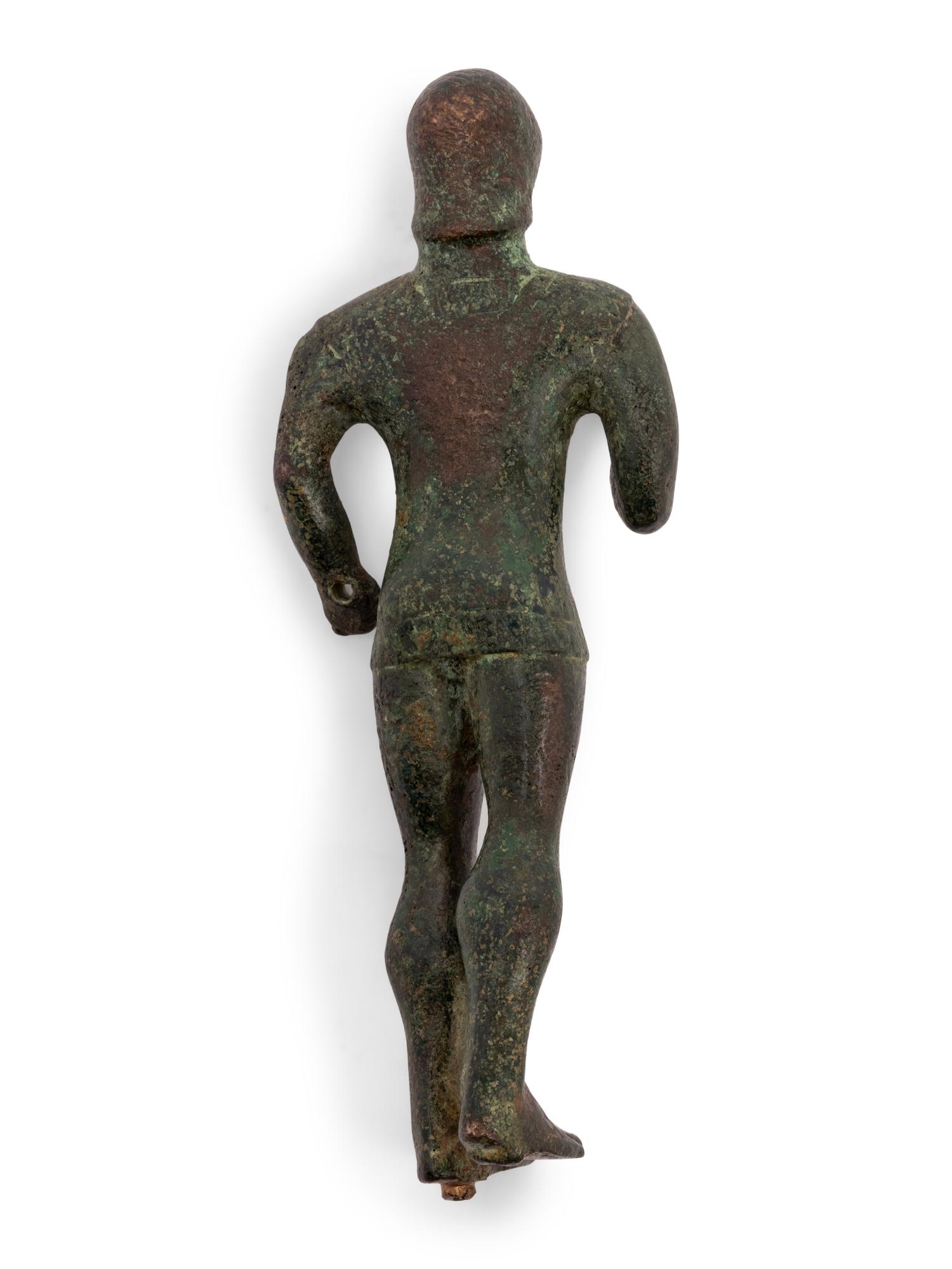 A Continental Bronze Figure in the Estruscan Style